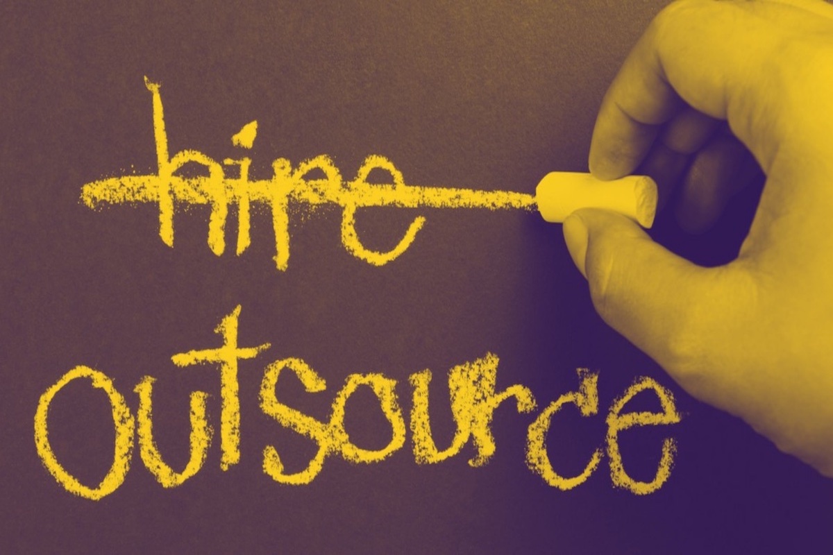 Writing outsource with chalk