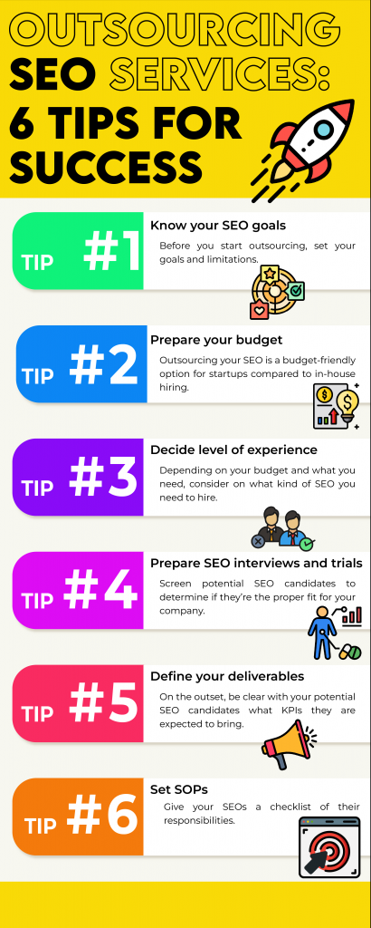 SEO Services Tips Infographic