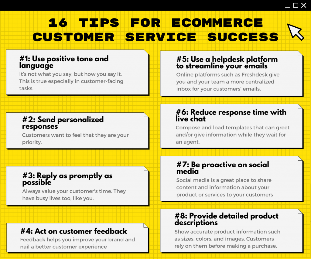 Tips for Ecommerce Customer Service