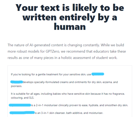 Human Generated Content