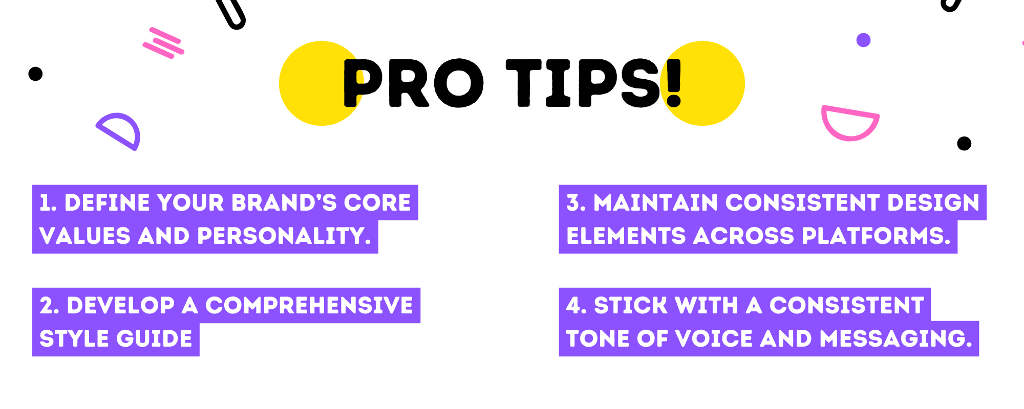 Pro tips
